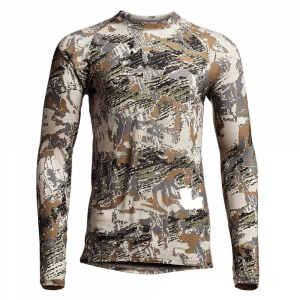 Sitka Gear Big Game Open Country CORE Merino 120 Long Sleeve Crew Top XX Large 600155-OB-XXL Top, 2XL