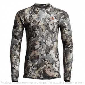 Sitka Gear Whitetail Elevated II CORE Merino 120 Long Sleeve Crew Top X Large 600155-EV-XL - No Sale Tags - Excellent Condition UA6205 Top