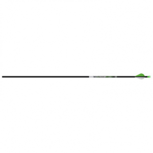 Easton 5mm Axis 200 Arrow w/2'' Blazer Vanes & 25gr Aluminum Half-Outs 6pk 001274