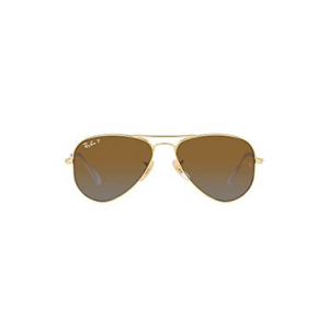 Ray-Ban Junior Aviator Arista Gradient Brown Polar 0RJ9506S-223T552