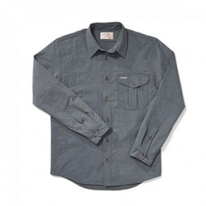 Filson Right Handed Shooting Shirt CarbonBlue L FCO-003993 FIL-10732-CarbonBlue-L|FIL-10732-CarbonBlue-L