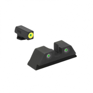Meprolight USA Meprolight Mepro Hyper-Bright(TM) Plus SIG Dovetail, #8/#8 Yellow Ring 401103121