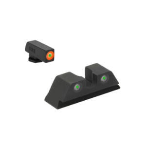 Meprolight USA Meprolight ML40140 Hyper-Bright(TM) Orange Hellcat Low Fixed Set 401403131