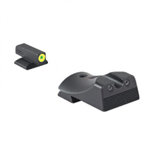 Meprolight USA Meprolight Mepro Hyper-Bright(TM) Plus Kimber 1911 Slant for TLE, Aegis, Stainless Yellow Ring 412183121