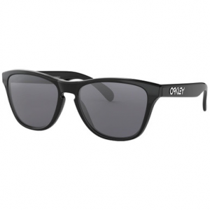 Oakley Frogskins XS Polished Black w/Grey Lenses OJ9006-0153