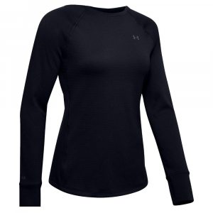 Under Armour Whitetail ColdGear Base Long Sleeve Crew Top 4.0 Black/Pitch Gray XXL 1353351-001006 Top, S