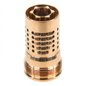 Q, LLC. Cherry Bomb 9mm 1/2-28 Muzzle Brake CB-9MM-1/2-28
