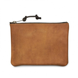 Filson Medium Rugged Suede Pouch SaddleBrwn FCO015774 FIL70444-SaddleBrwn in Saddle Brown