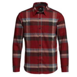 Sitka Gear Ashland Light Weight Flannel Dark Red Fall Plaid X Large 600304-DKRP-XL Top