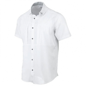 Beretta TKAD Flex Short Sleeve Button-Down Shirt Pure White 3XL LU951T233401C9XXXL