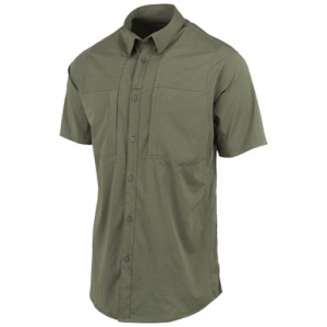 Beretta TKAD Flex Short Sleeve Button-Down Shirt Green Stone 3XL LU951T23340707XXXL