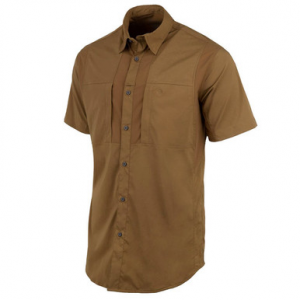 Beretta TKAD Flex Short Sleeve Button-Down Shirt Flat Dark Earth Medium LU951T2334086YM