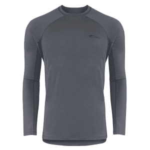 Stone Glacier Chinook Merino Crew Top LS Granite Grey XX-Large 10001-GG-XXL Top in Gray, M