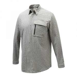 Beretta Lightweight Shirt White/Green Check 2XL LU891T2163011BXXL, XL