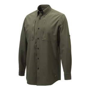 Beretta Plain Lightweight Shirt Green Moss 2XL LU901T216807AAXXL, L