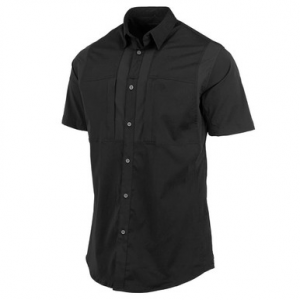 Beretta TKAD Flex Short Sleeve Button-Down Shirt Black X Large LU951T23340999XL