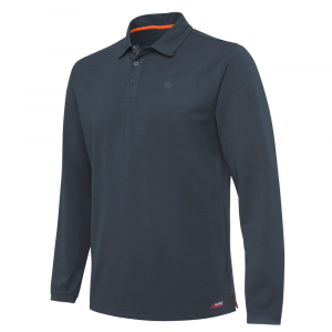 Beretta Tech Corporate LS Polo Ebony 2XL MT361T201209ORXXL Top