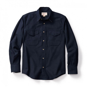 Filson Hunting Shirt Flannel Navy XL 10497 in Blue