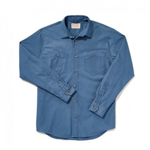 Filson Buckhorn Field Shirt PetrolBlue M FCO-004039 FIL-10739-PetrolBlue-M|FIL-10739-PetrolBlue-M