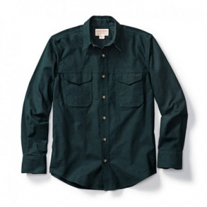 Filson Hunting Shirt Flannel Hunter Green 2XL 10497