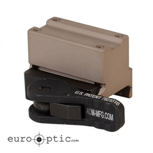 American Defense Manufacturing ADM Trijicon MRO 1/3 Co-Witness Std Lever FDE Mount