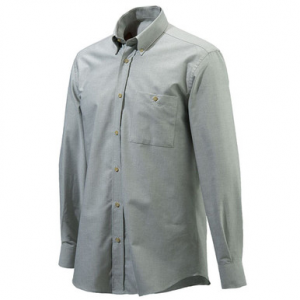 Beretta Classic Oxford Button-Down Shirt Green Tattersall 39 LU551T1100077539