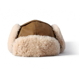 Filson Trapper Hat Dark Tan LG 30143, L