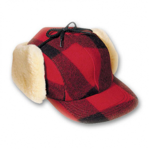 Filson LG Red/Black Double Mackinaw Cap 60041, L