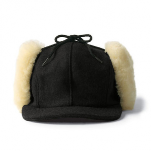 Filson Double Mackinaw CAP Black LG 60041, L