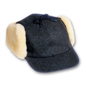 Filson SM Charcoal Double Mackinaw Cap 60041, S