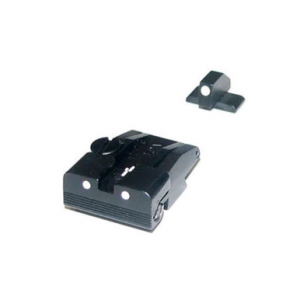 Beretta PX4 Series White Dot Front & Adjustable Rear Sight Set E00457