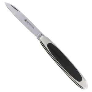 Beretta Traditional Gentlemen's 2.5" Folding Blade Knife w/Nickle Silver/Ebony Inlay Handle 170EB