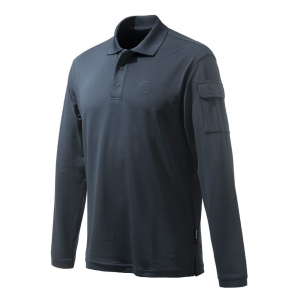Beretta Miller LS Polo Blue 2XL MP025T2012053CXXL Top, L