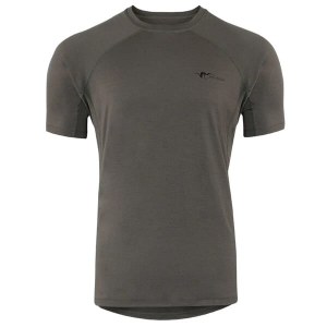 Stone Glacier Chinook Merino Crew Top SS Tarmac XX-Large 10003-TM-XXL Top in Tarmac Brown, 2XL