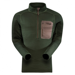 Sitka Gear Sitka Core Mid Wt Zip T Forest Medium 10036-FO-M Top