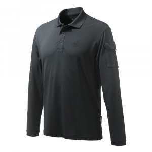 Beretta Miller LS Polo Black 3XL MP025T20120999XXXL Top