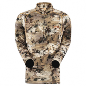 Sitka Gear Sitka CORE Mid Wt Zip-T Optifade Waterfowl Medium Tall 10068-WL-MT Top in Waterfowl Marsh, Medium/Tall