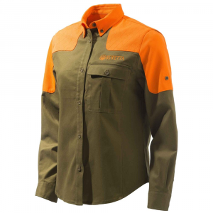 Beretta Women's TM Field Shirt Tobacco/Blaze Orange X Small LD551T16550850XS, XS