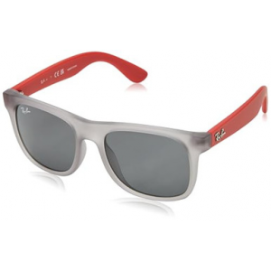 Ray-Ban Junior Justin Rubber Transparent Grey Dark Grey ORB70598748