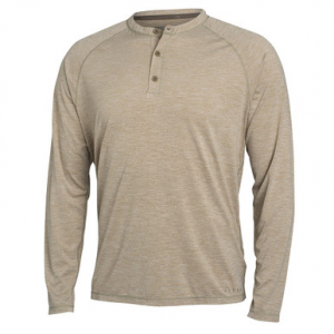 Sitka Gear Sitka Hanger Henley LS Sandstone Large 80022-SS-L Top