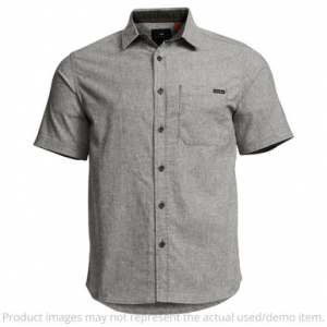 Sitka Gear Ambary SS Shirt Woodsmoke Large 600219-WS-L - Like New - No Tags UA5951