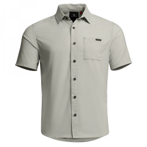 Sitka Gear Mojave SS Shirt Field Gray Grid Small 600182-FIGG-S, S