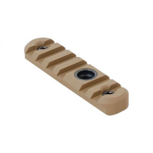 Accuracy International AI 80mm / 3.15" Accessory Rail with flush cup Counter Sunk Fixings PSR & 2014 Onwards Dark Earth 25852DE