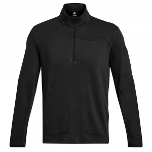 Under Armour Rival Fleece Tactical Job 1/4 Zip Black XXL 1379203-001009, M