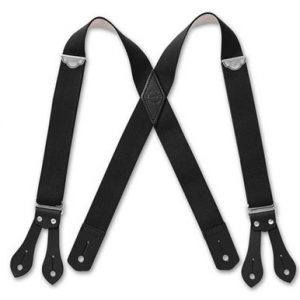 Filson Regular Black Tab Suspenders 30079