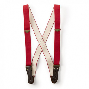 Filson Tab Suspenders Red Long FCO-006120 FIL-30079-Red-Long