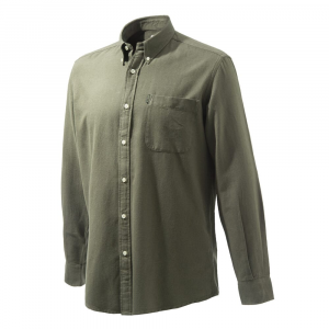 Beretta Winter Button-Down Shirt Green Sage Medium LU641T1643073TM in Sagebrush, M