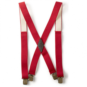 Filson Regular Red Clip Suspenders 30080