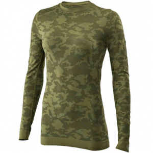 Beretta Women's LeSaut Long Sleeve Performance Shirt Green Camo Size III TS722T226707Z7III