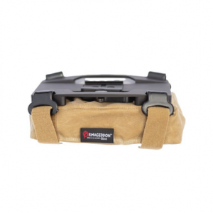 Armageddon Gear Tan Waxed Canvas Mini Plate Pro Pad w/Heavy Fill AG0757-HV-TN